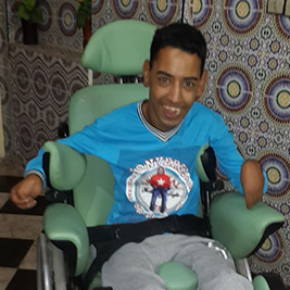 Enfant marocain handicapé